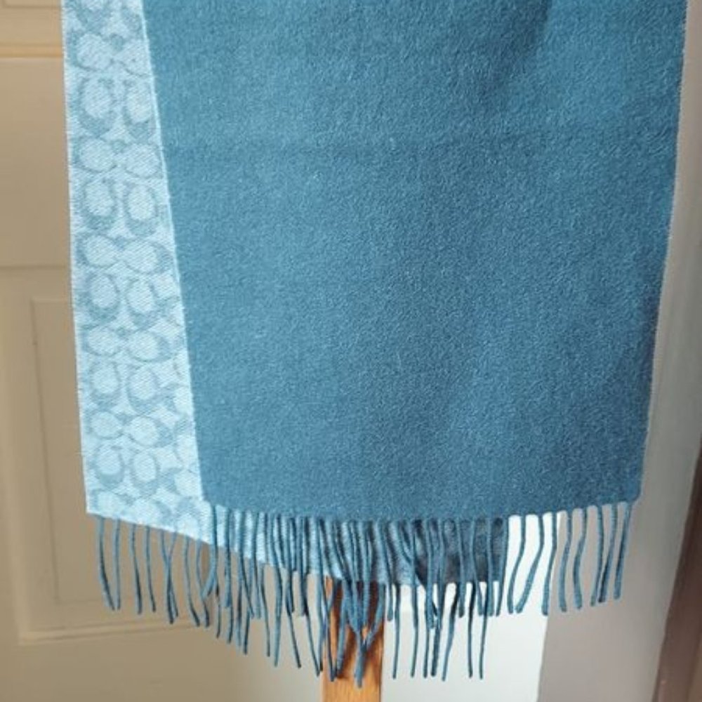 Coach cashmere scarf
